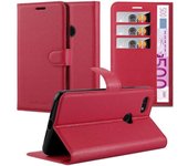 Funda Libro para Google Pixel 3 XL en ROJO CARMiN - Cubierta Proteccion con Cierre Magnetico, Tarjetero y Funcion de Suporte - Etui Case Cover Carcasa