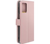 Funda para Motorola Moto G54 Cartera Soporte Vídeo Color Rosa dorado
