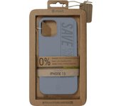 muvit for change carcasa bambootek compatible con Apple iPhone 13 grafik gris