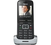 Gigaset Premium 300 HX Black Edition Teléfono DECT Identificador de llamadas Negro, Plata