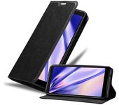 Funda Libro para WIKO Y60 en NEGRO ANTRACITA - Cubierta Proteccion con Cierre Magnetico, Tarjetero y Funcion de Suporte - Etui Case Cover Carcasa