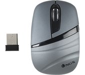 NGS ASH DUAL ratón Ambidextro RF inalámbrica + Bluetooth Óptico 1200 DPI