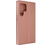 Funda Samsung Galaxy S22 Ultra Tarjetero Función Soporte Rosa
