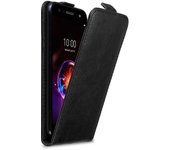 Funda para LG X POWER 3 in NEGRO ANTRACITA - Cubierta Proteccion Estilo Flip con Cierre Magnetico - Etui Case Cover Carcasa