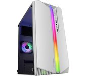 Mars Gaming MC-S1 Blanco Caja PC Compacta Gaming Micro-ATX Iluminación ARGB 12 Modos Ventilador FRGB