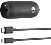Belkin CCA003BT04BK cargador de dispositivo móvil Negro Auto