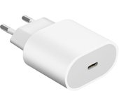 Cargador Pared USB-C Power Delivery 20W Carga Rápida Blanco