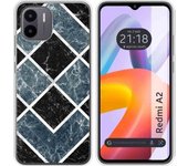 Funda Silicona Xiaomi Redmi A2 Mármol 06