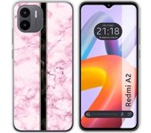 Funda Silicona Xiaomi Redmi A2 Mármol 04