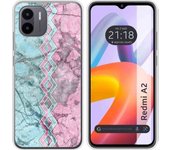 Funda Silicona Xiaomi Redmi A2 Mármol 08