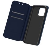 Funda Samsung Galaxy A02s libro billetera F. Soporte – Azul Oscuro