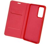 Funda para Xiaomi 12 Lite Tarjetero y Soporte Vídeo Rojo / Dorado