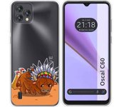 Funda Silicona Transparente Blackview Oscal C60 Bufalo