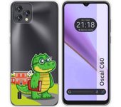 Funda Silicona Transparente Blackview Oscal C60 Coco