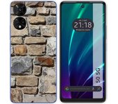 Funda Silicona TCL 50 5G Ladrillo 03