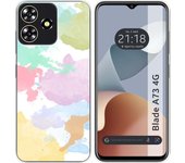 Funda Silicona Zte Blade A73 4G Acuarela 11
