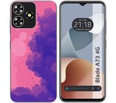 Funda Silicona Zte Blade A73 4G Acuarela 07