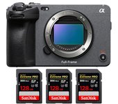 FX3 + 3 SanDisk 128GB Extreme PRO UHS-II SDXC 300 MB/s + PDF MCZ DIRECT 20 TÉCNICAS PARA MEJORAR SUS