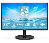 Philips V Line 221V8/00 pantalla para PC 54,6 cm (21.5 pulgadas pulgadas) 1920 x 1080 Pixeles Full HD LED Negro