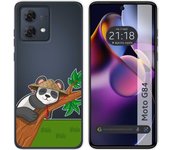 Funda Silicona Motorola Moto G84 5G Panda