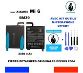 BATERIA ORIGINAL BM39 XIAOMI MI 6 3350mAh ORIGEN OEM + KIT DE HERRAMIENTAS DE DESMONTAJE HERRAMIENTA