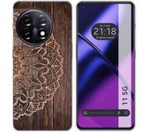 Funda Silicona Oneplus 11 5G Madera 06