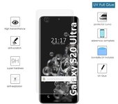 Protector Cristal Templado Completo Curvo UV Full Glue para Samsung Galaxy S20 Ultra