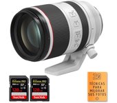 RF 70-200 mm f/2,8L IS USM + 2 SanDisk 128GB Extreme PRO UHS-II SDXC 300 MB/s + PDF  pulgadas pulgadas20 TÉCNICAS PA