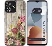 Funda Silicona Zte Blade A73 4G Madera 08