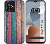 Funda Silicona Zte Blade A73 4G Madera 10