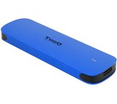 TooQ Caja externa para SSD M.2 NVMe, Azul