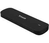 TooQ Caja Externa para SSD M.2 NVMe, Negro