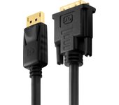 PureLink PI5200-050 adaptador de cable de vídeo 5 m DVI-D DisplayPort Negro