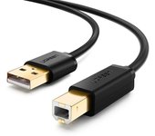 Ugreen 10351 cable USB 3 m USB 2.0 USB A USB B Negro