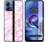 Funda Silicona Motorola Moto G14 Mármol 04