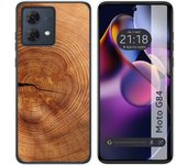 Funda Silicona Motorola Moto G84 5G Madera 04