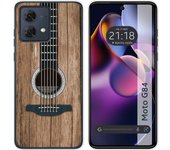 Funda Silicona Motorola Moto G84 5G Madera 11