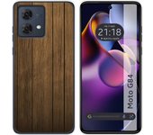 Funda Silicona Motorola Moto G84 5G Madera
