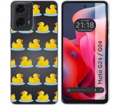 Funda Silicona Motorola Moto G04 / G24 Pato