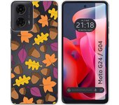 Funda Silicona Motorola Moto G04 / G24 Otoño
