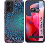 Funda Silicona Motorola Moto G04 / G24 Mandala