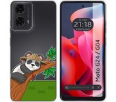 Funda Silicona Motorola Moto G04 / G24 Panda