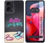 Funda Silicona Motorola Moto G04 / G24 Summer