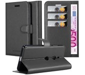 Funda Libro para Sony Xperia XZ3 en NEGRO FANTASMA - Cubierta Proteccion con Cierre Magnetico, Tarjetero y Funcion de Suporte - Etui Case Cover Carcasa