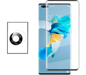 Película de Camara trasera + Vidrio templado 5D Cubierta completa para Huawei Mate 40 Pro +
