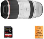 RF 100-500mm f/4.5-7.1L IS USM + 1 SanDisk 64GB Extreme PRO UHS-II 300 MB/s + PDF  pulgadas pulgadas20 TÉCNICAS PARA