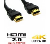 HDMI negro versión 2.0 ultra HD - 4.00 m