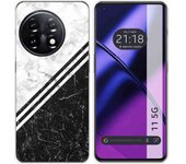 Funda Silicona Oneplus 11 5G Mármol 01