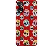 Funda Silicona Líquida Roja TCL 50 SE Catrina