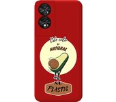 Funda Silicona Líquida Roja TCL 50 SE Culo Natural